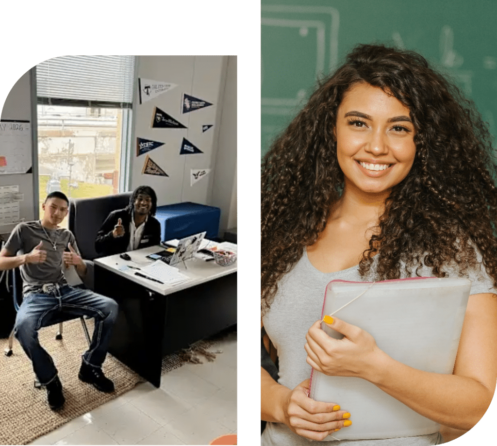 Collage of student images