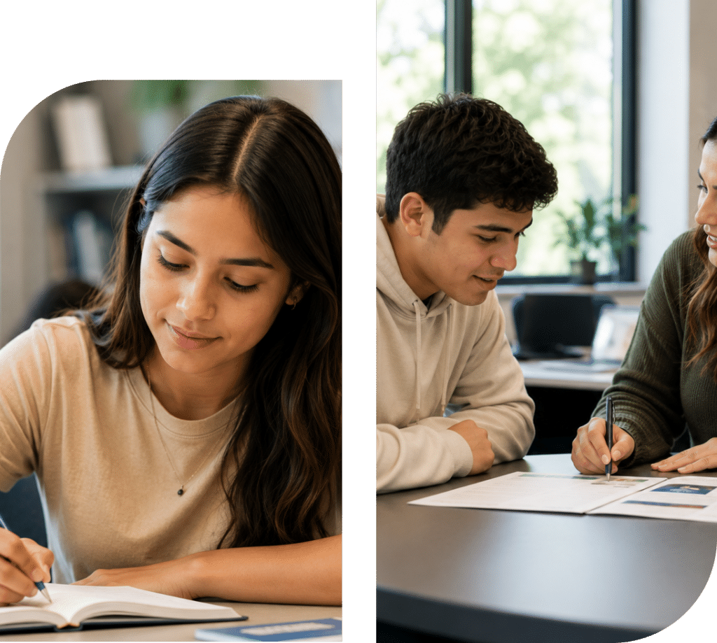 Students Studying in the Classroom