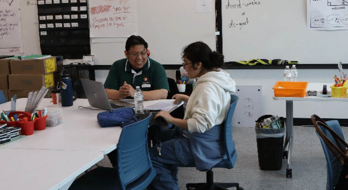 Students Working in a Classroom