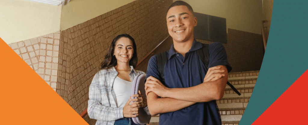 Students in Hallway